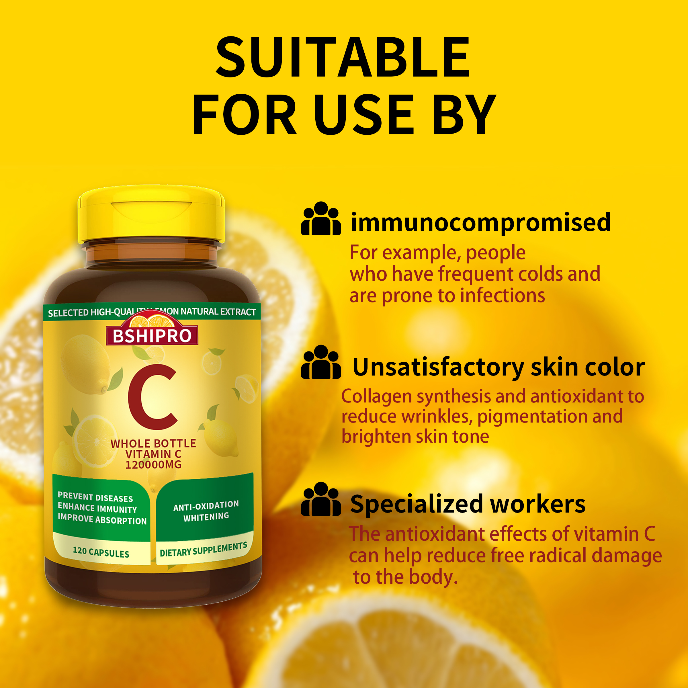 Complex High-Efficiency Complex Capsules contain folic acid and vitamins B2 B6 and B12 which are used for energy production