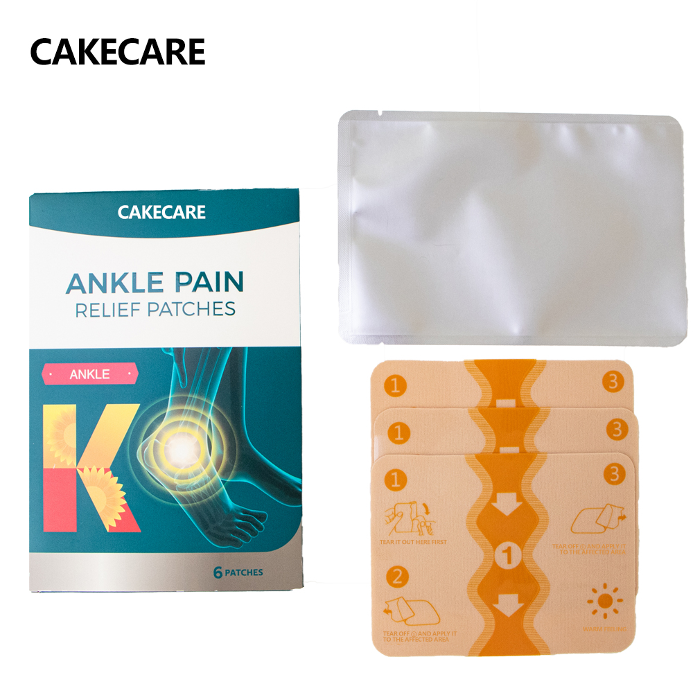 8 Hour Deep Heat 6-Pack Pain Relief Patch for Knees Back Neck Shoulder Warm & Cold Feeling Joint Soreness Relief