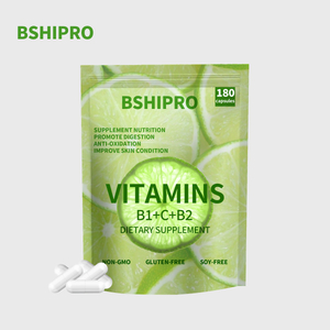 Super Compound Vitamin C Capsules And Folic Acid for Immune And Energy Support