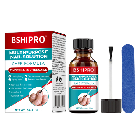 Fungal Nail Repair Liquid Foot Fungus Nail Brush Kit Nail Repair Essence Toenail Fungus Treatment