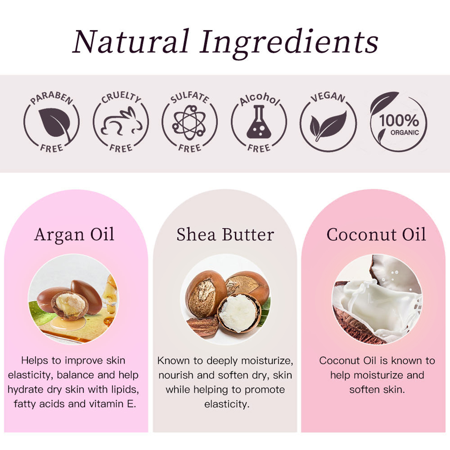 Organic Body Scrub Shea Butter Natural Exfoliating Whitening Sugar Hydrating Vitamins C Rose Customizable for Adults