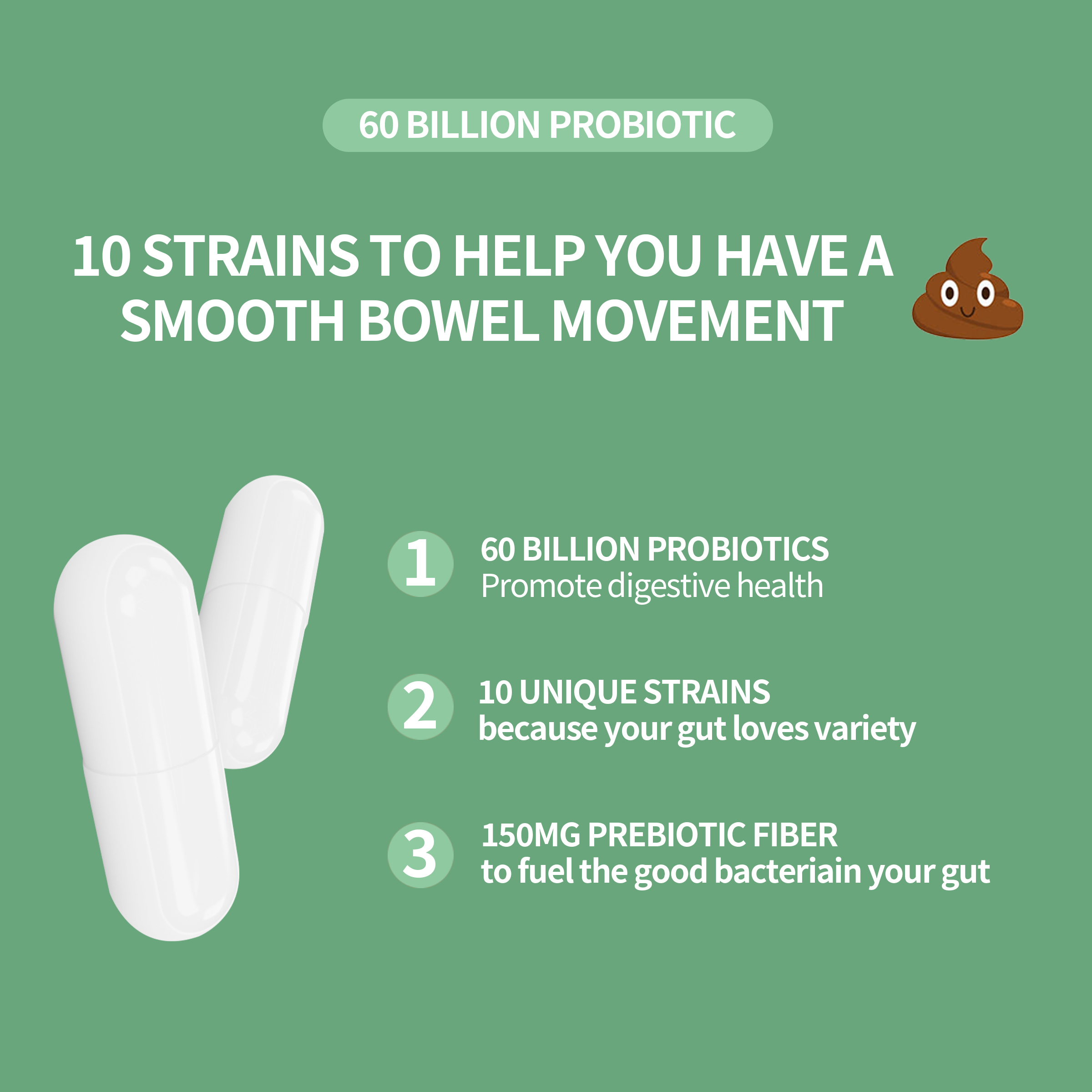 Casei, Bifidobacterium Longum,lactis, Infantis. Probiotic Prebiotic, Pre AndProbiotics for Digestive Health