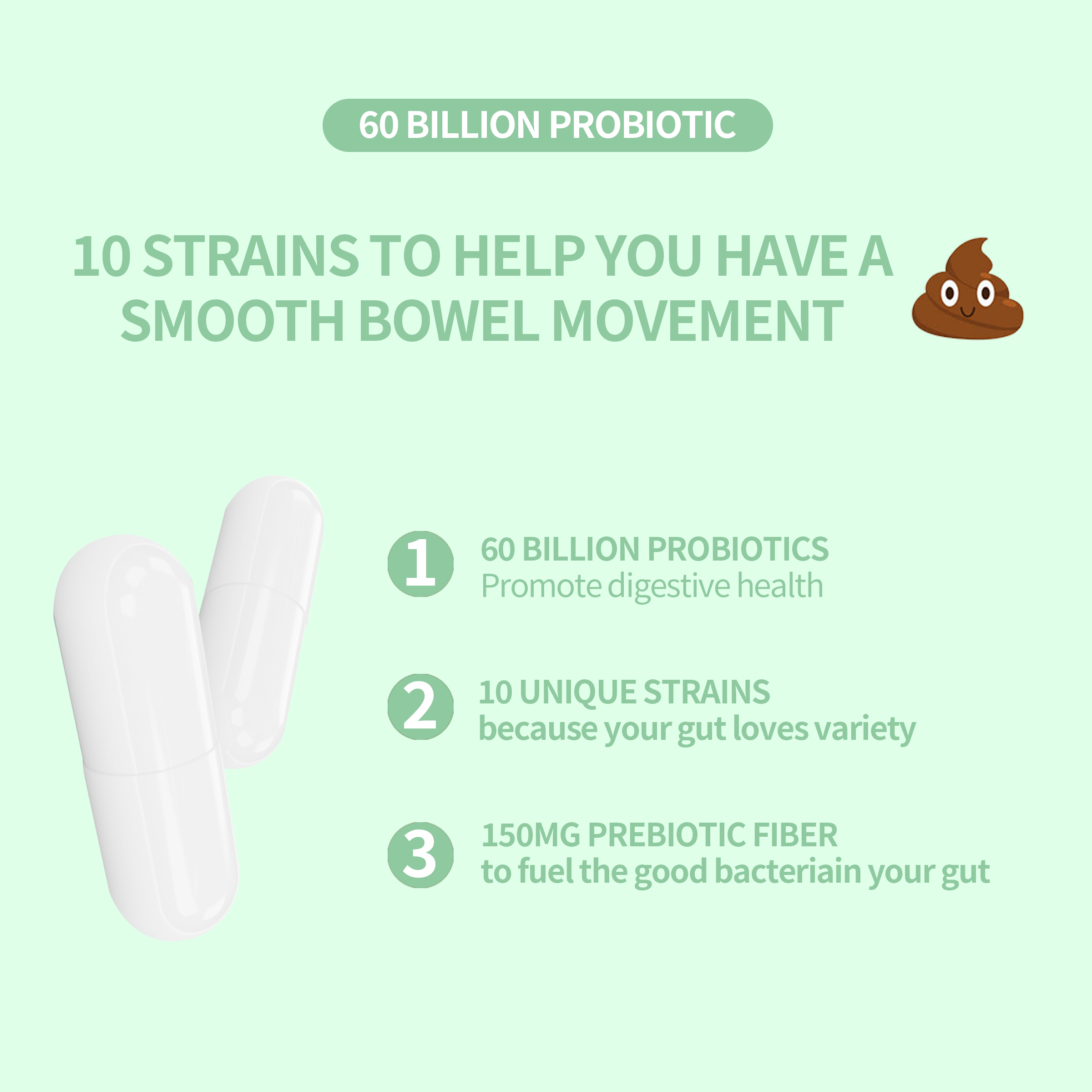 The Daily Probiotic Supplement Contains 40 Billion CFUs And Is Added with Prebiotics, Which Is Beneficial To Digestive Health. No Reviews Yet