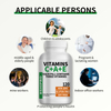 Vitamin Capsules with Plant-based Vitamin D at 5000 IU And 100 Mcg of Vitamin K in The Form of MK-7 - for Maximum
