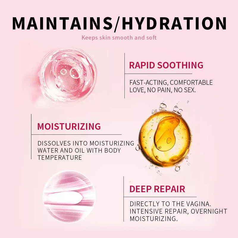 Vaginal Gel Women's Health Care Products Rose Extract Rejuvenating Moisturizing Premium Vaginal Tightening Gel