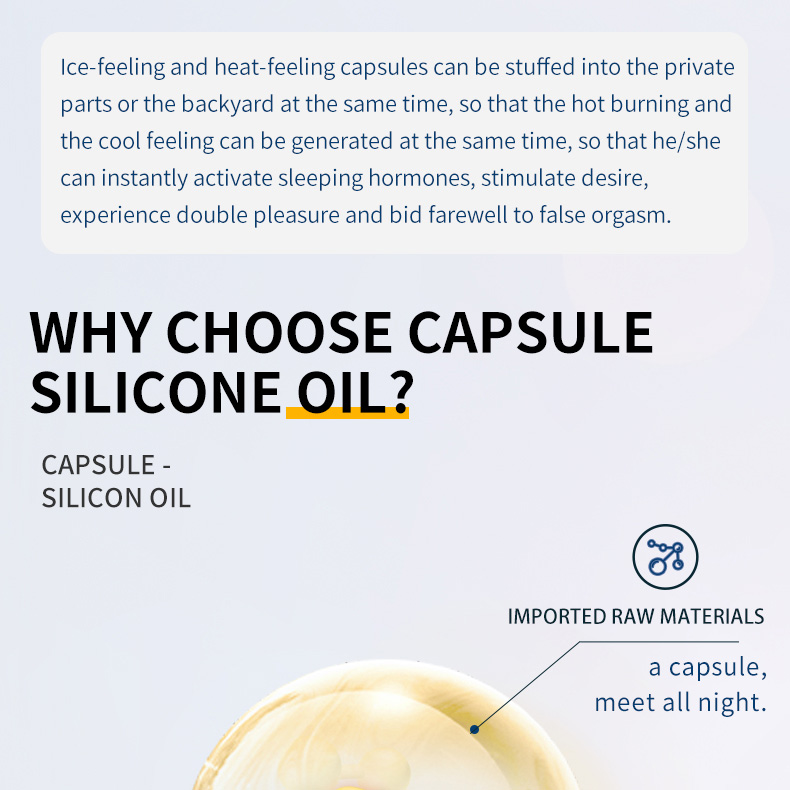 Silicone Oil Lubrication Capsules