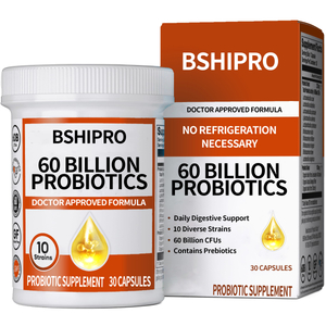 Daily Probiotic Supplement with 40 Billion CFU (colony-forming Units) - a Complex Formula for Gut Health