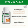 Vitamin Capsules with Plant-based Vitamin D at 5000 IU And 100 Mcg of Vitamin K in The Form of MK-7 - for Maximum