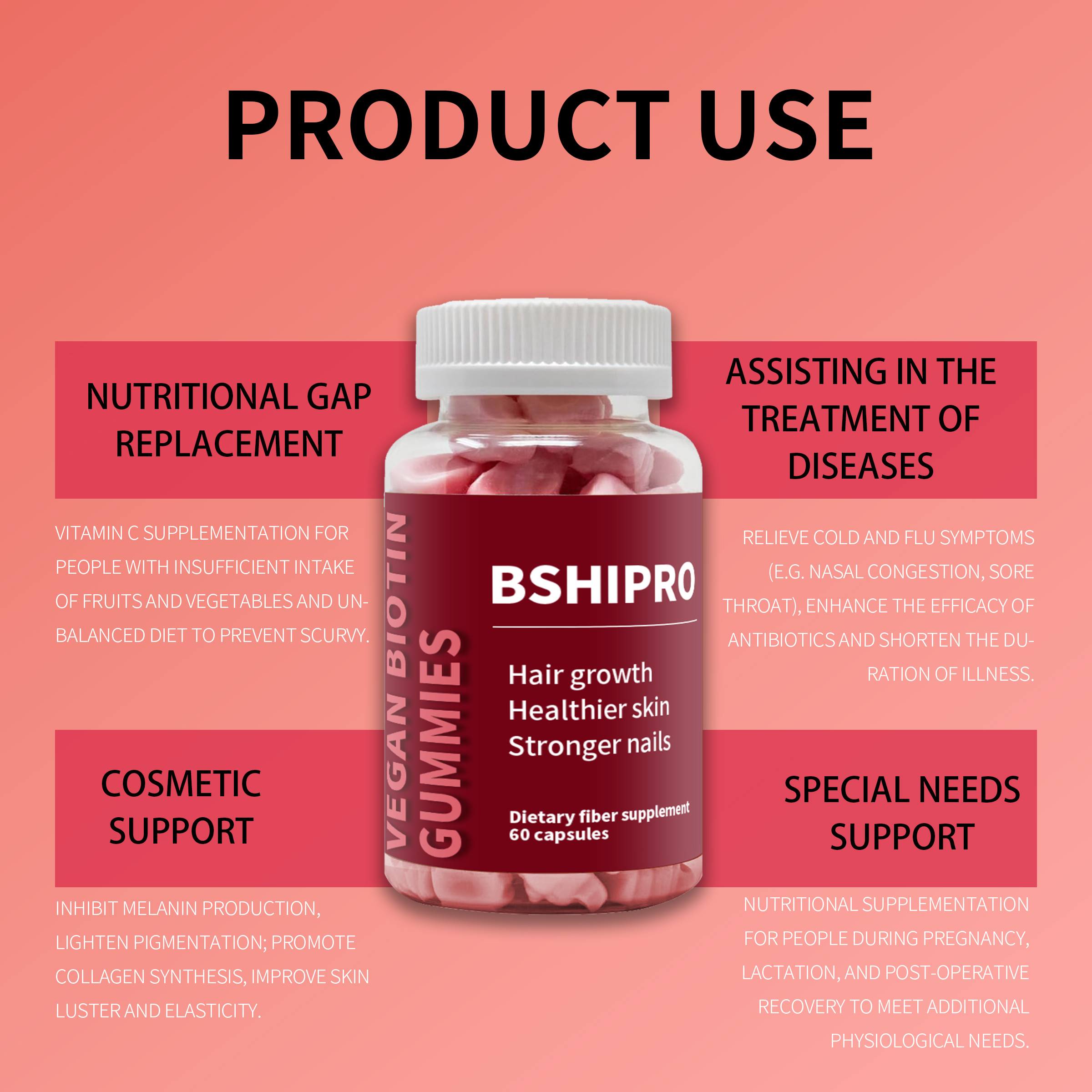 The Vitamins Include B12, B1, B2, B3, B5, B6, B7, B9 And Folic Acid. Tvegetarian Capsules.