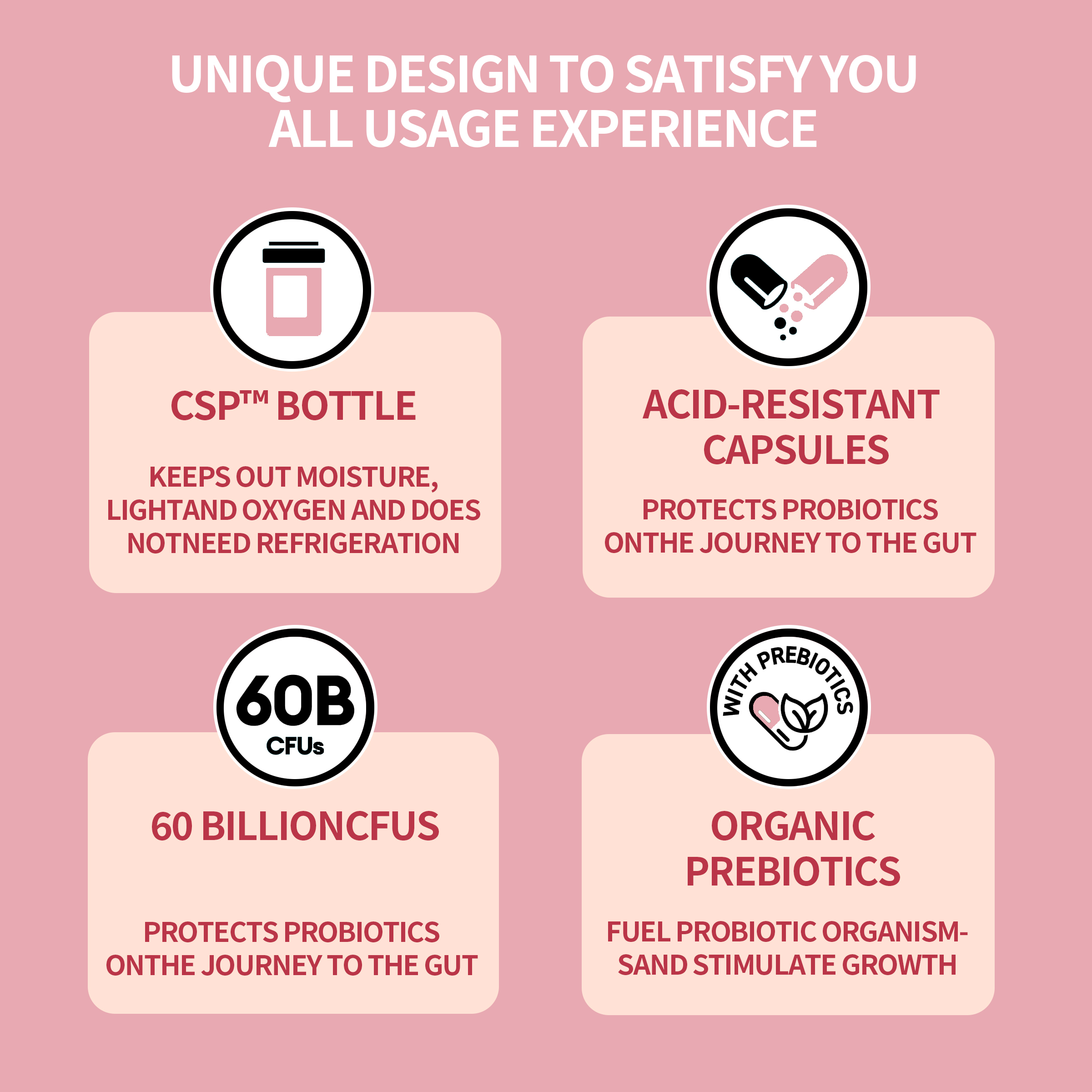This Health Supplement Contains 36 Probiotic Strains, Which Are Beneficial to Digestive Health and Gut Health.Probiotic Capsules