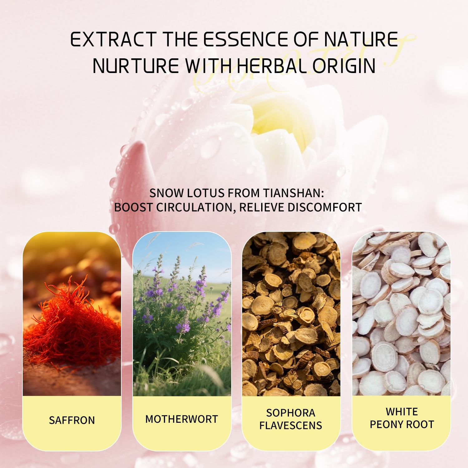  Menstrual Cycle Comfort And Support Herbal Cool-Steaming Patch Gentle And Convenient Designed for Everyday Ease