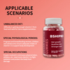The Vitamins Include B12, B1, B2, B3, B5, B6, B7, B9 And Folic Acid. Tvegetarian Capsules.