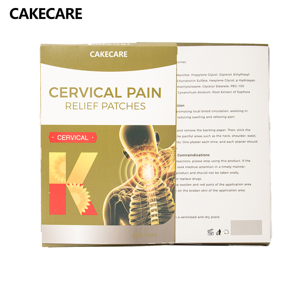 8 Hour Deep Heat 6-Pack Pain Relief Patch for Knees Back Neck Shoulder Warm & Cold Feeling Joint Soreness Relief