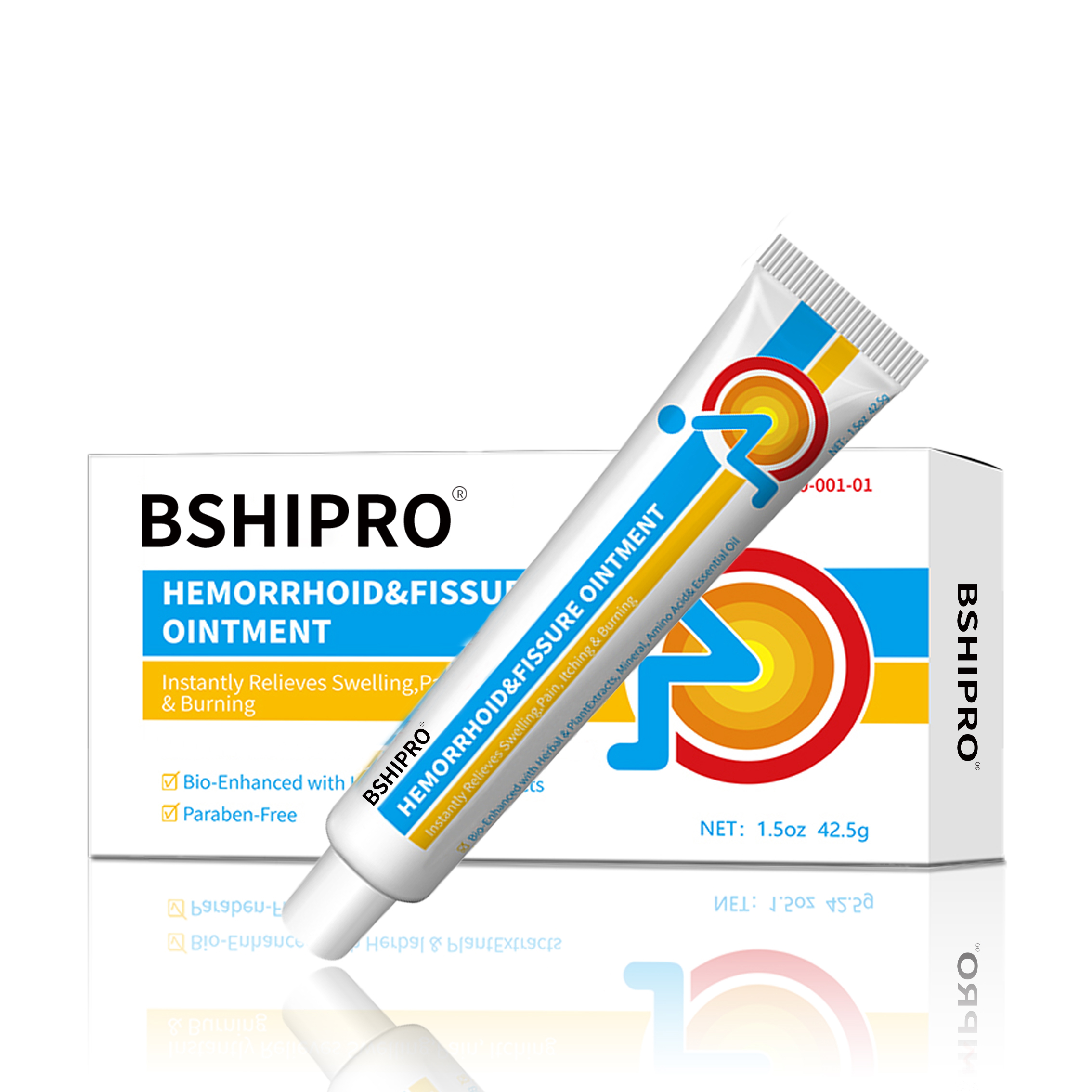 Natural Herbal Hemorrhoid Cream Steroid-Free Gentle Formula for Sensitive Skin Pregnancy-Safe 