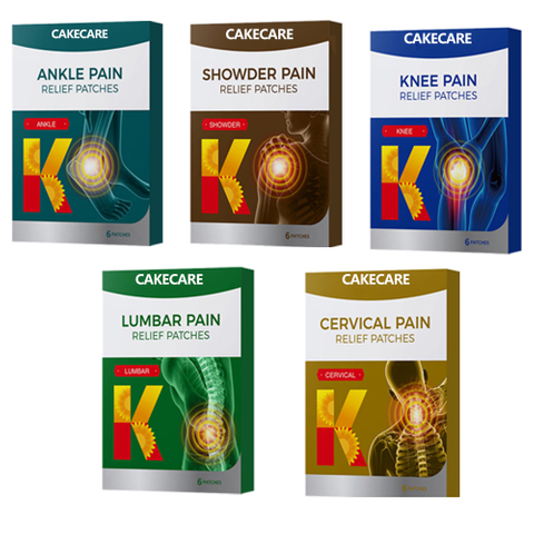 8 Hour Deep Heat 6-Pack Pain Relief Patch for Knees Back Neck Shoulder Warm & Cold Feeling Joint Soreness Relief