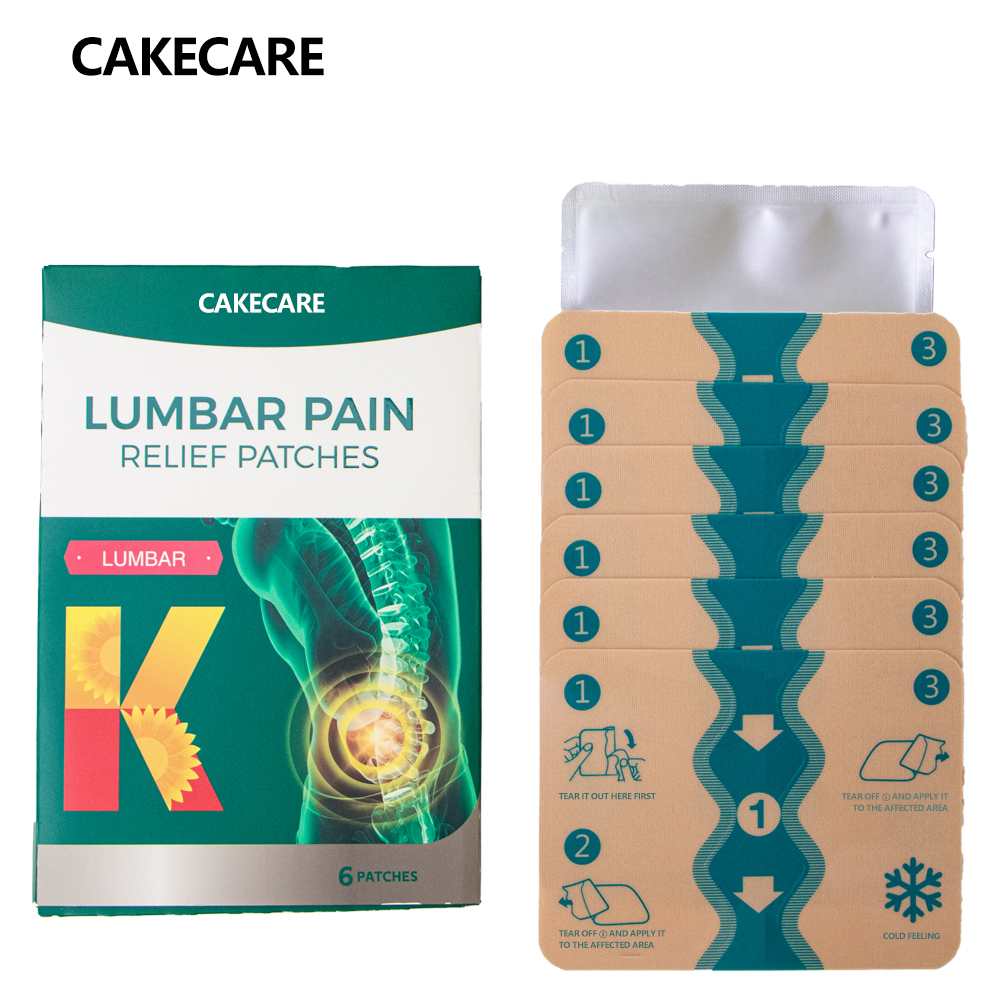 8 Hour Deep Heat 6-Pack Pain Relief Patch for Knees Back Neck Shoulder Warm & Cold Feeling Joint Soreness Relief